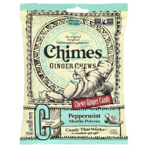 Chimes Cápsulas Mastigáveis de Gengibre Hortelã-pimenta 1418 g (5 oz)