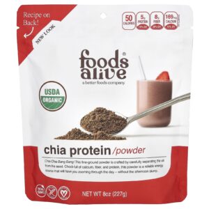 Foods Alive Proteína em Pó de Chia Orgânica 227 g (8 oz)