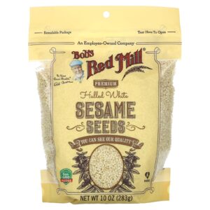 Bobs Red Mill Sementes de Gergelim Branco Descascados 283 g (10 oz)