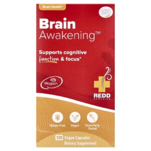 Redd Remedies Brain Awakening™ 120 Cápsulas Veganas
