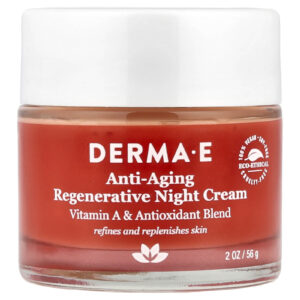 DERMA E Creme Noturno Regenerativo Antienvelhecimento 56 g (2 oz)