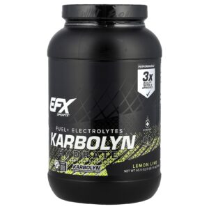 EFX Sports Karbolyn® Hydrate Limão-siciliano e Lima 1.856 g (4 lb 15 oz)