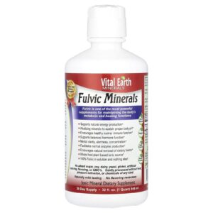 Vital Earth Minerals Fulvic Minerals 946 ml (32 fl oz)