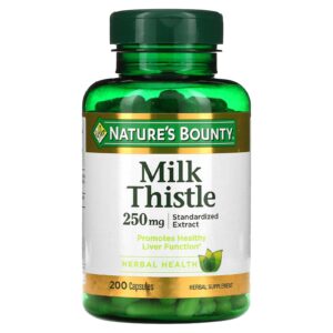 Natures Bounty Cardo-mariano 250 mg 200 Cápsulas