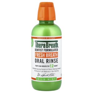 TheraBreath Fresh Breath Enxaguante Bucal Menta Suave 473 ml (16 fl oz)