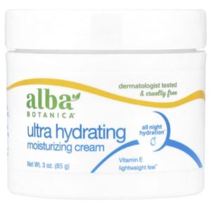 Alba Botanica Creme Hidratante Ultra-hidratante Sem Perfume 85 g (3 oz)