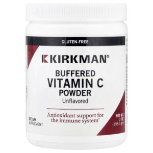 Kirkman Labs Vitamina C em Pó Tamponada Sem Sabor 1985 g (7 oz)
