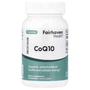 Fairhaven Health Co-Q10 60 Cápsulas (100 mg por Cápsula)