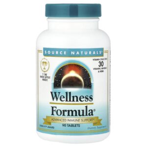 Source Naturals Fórmula para o Bem-Estar Suporte Imunológico Avançado 90 Comprimidos