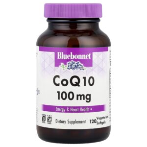 Bluebonnet Nutrition CoQ10 120 Cápsulas Softgel Vegetarianas