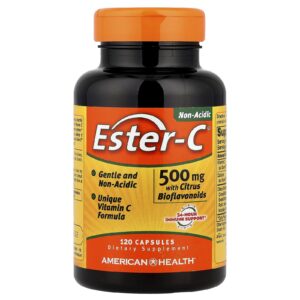 American Health Ester-C® com Bioflavonoides Cítricos 120 Cápsulas
