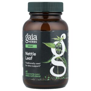 Gaia Herbs Folha de Urtiga 60 Phyto-Caps® Líquidos