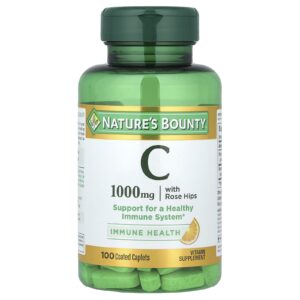 Natures Bounty Vitamina C com Rosa-Mosqueta 100 Cápsulas Revestidas