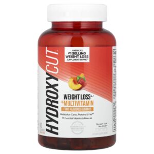 Hydroxycut Gomas Multivitamínicas + para Perda de Peso Frutas 90 Gomas
