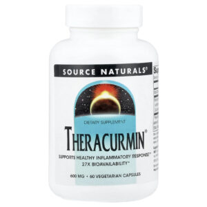 Source Naturals Theracurmin® 600 mg 60 Cápsulas Vegetarianas