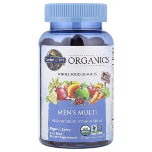 Garden of Life Organics Gomas Multivitamínicas para Homens Frutos Silvestres Orgânicos 120 Gomas Veganas