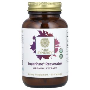 Pure Synergy Resveratrol SuperPure® 60 Cápsulas