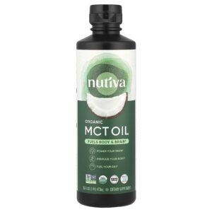 Nutiva Óleo de TCM Orgânico 473 ml (16 fl oz)