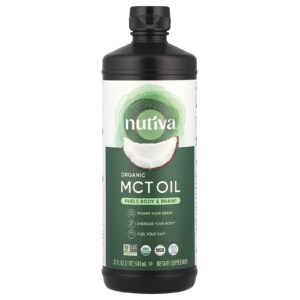 Nutiva Óleo TCM Orgânico 946 ml (32 fl oz)