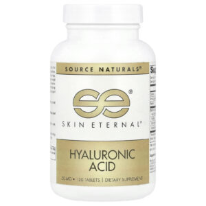 Source Naturals Skin Eternal® Ácido Hialurônico 120 Comprimidos