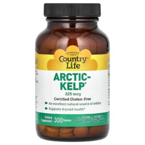 Country Life Arctic-Kelp 225 mcg 300 comprimidos