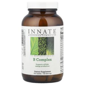 Innate Response Formulas Complexo B 180 Comprimidos