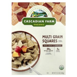 Cascadian Farm Cereal Quadrado com Multigrãos Orgânicos 348 g (123 oz)