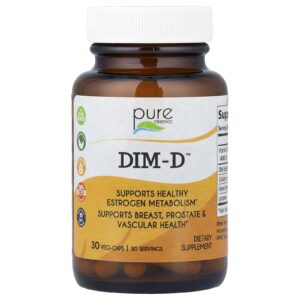 Pure Essence DIM-D™ 30 Cápsulas Vegetais