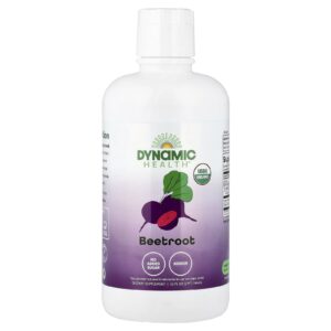 Dynamic Health Beterraba Orgânica Certificada 946 ml (32 fl oz)