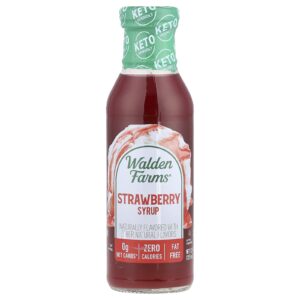 Walden Farms Xarope de morango 12 fl oz (355 ml)