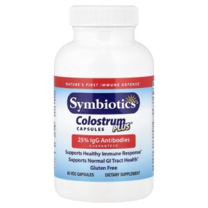 Symbiotics Colostrum Plus® 60 Cápsulas Vegetais