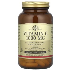 Solgar Vitamina C 1.000mg 100 Cápsulas Vegetais