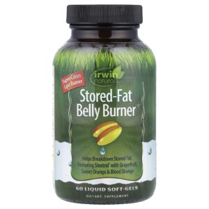 Irwin Naturals Stored-Fat Belly Burner® 60 Cápsulas Softgel Líquidas