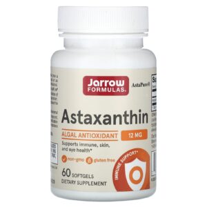 Jarrow Formulas Astaxantina 12 mg 60 Cápsulas Softgel