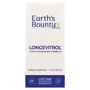Earths Bounty Longevitrol® Fórmula para Melhorar a Juventude 30 ml (1 fl oz)