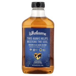 Wholesome Sweeteners Néctar de Agave-Azul Orgânico 125 kg (44 oz)