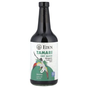 Eden Foods Molho de Soja Tamari Orgânico 20 onças fluidas (592 mL)