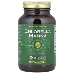 HealthForce Superfoods Chlorella Manna™ 400 VeganTabs™