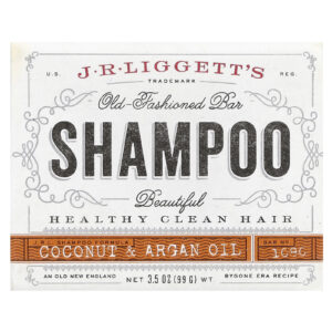 J.R. Liggetts Shampoo Sólido à Moda Antiga Coco e Óleo de Argan 99 g (35 oz)