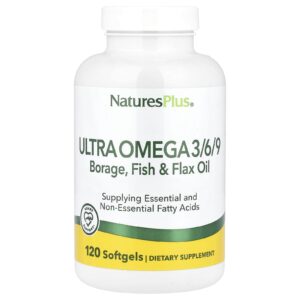 NaturesPlus Ultra Ômega 3/6/9 120 Softgels