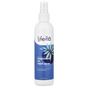Life-flo Spray Noturno de Óleo de Magnésio Acalma e Alivia 237 ml (8 fl oz)