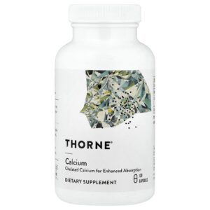 Thorne Cálcio 120 Cápsulas (250 mg por Cápsula)