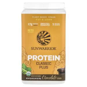 Sunwarrior Proteína Classic Plus Chocolate 750 g (165 lb)