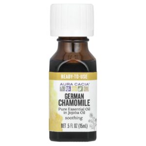 Aura Cacia Óleo Essencial Puro Camomila Alemã 15 ml (05 fl oz)