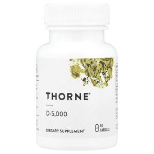 Thorne D-5.000 60 Cápsulas (125 mcg por Cápsula)