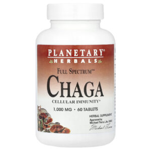 Planetary Herbals Chaga Full Spectrum™ 1.000 mg 60 Comprimidos