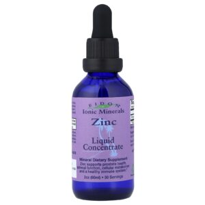 Eidon Ionic Minerals Minerais Iônicos Zinco Concentrado Líquido 60 ml (2 oz)