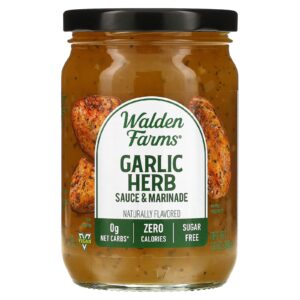 Walden Farms Garlic Herb Sauce & Marinade 12 oz (340 g)