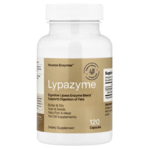 Houston Enzymes Lypazyme 120 Cápsulas