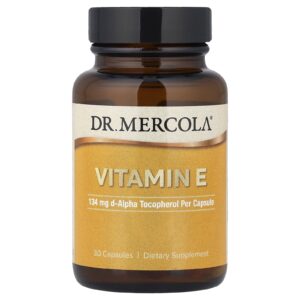 Dr. Mercola Vitamina E 30 Cápsulas
